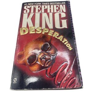 Stephen King Desperation paperback book English New York times bestseller READ